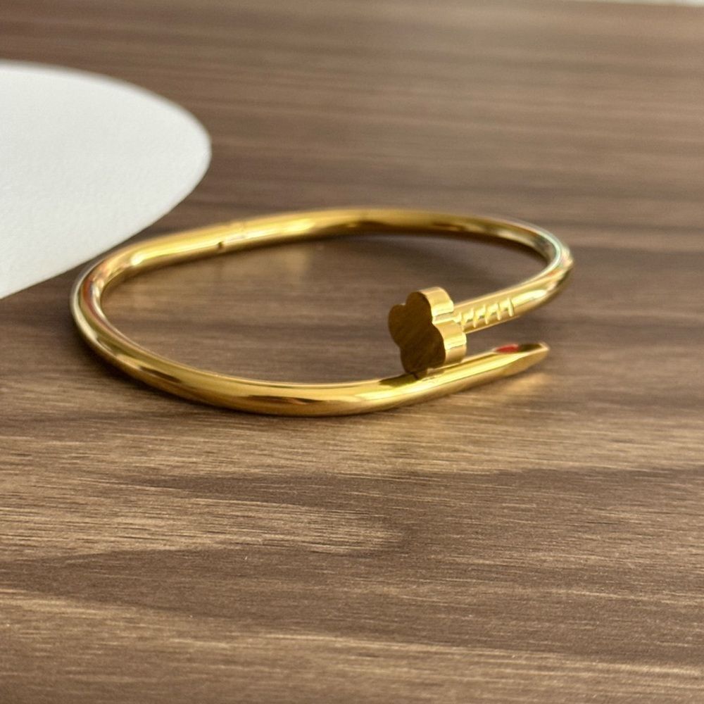 Flower bangle Q202 - Picture 2 of 3